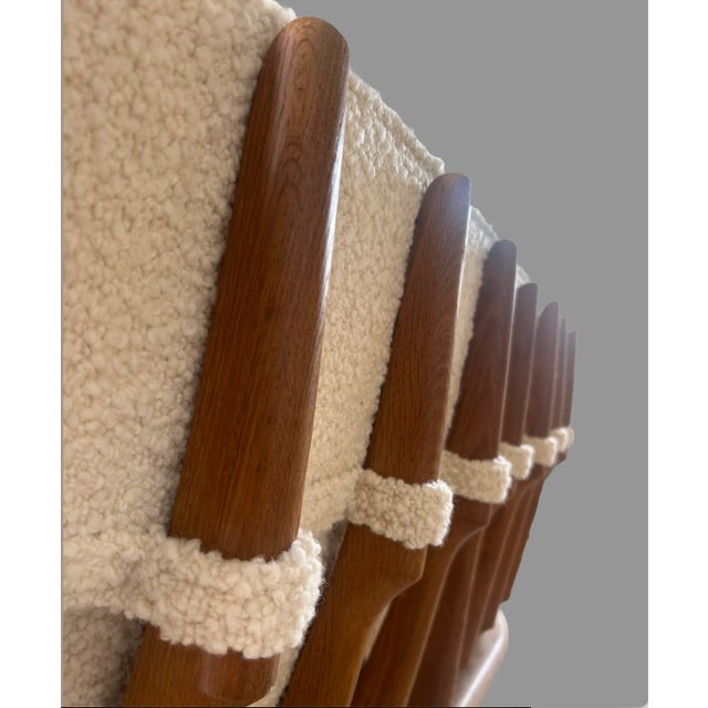 Guillerme Et Chambron "Grand Repos" Sofa, France 1950s For Sale - Image 11 of 18