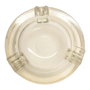 1939 Art Deco Glass Ashtray
