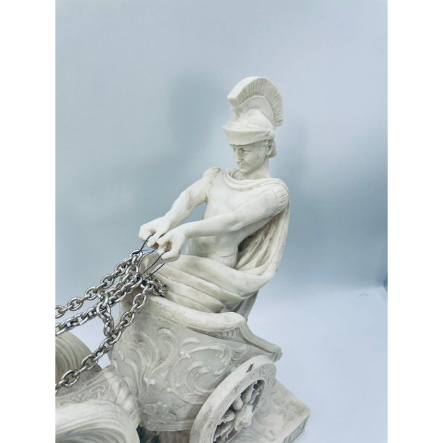 Stone Italian Alabaster Sculpture from A. Santini, 1970s For Sale - Image 7 of 13