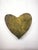 Metal Heart-Shaped Wall Lamp in Brass, 1960s For Sale - Image 7 of 18