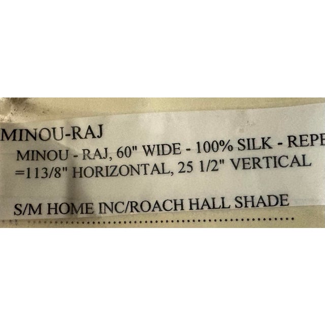 2020s The Silk Trading Co. Tasseled Chinoiserie Silk Pillows/a Pair. For Sale - Image 5 of 11