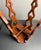 Mid-Century Modern French Artisanal Octagonal Hand Crafted Stool, 1950s For Sale - Image 10 of 12