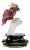 Late 20th Century Rubellite Tourmaline Cockatoo Sculpture by Manfred Wild for Emil Becker. Germany For Sale