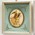 A charming vintage pair of decorative bird study prints after Rudolf Freund, presented in matching shadow box frames with...