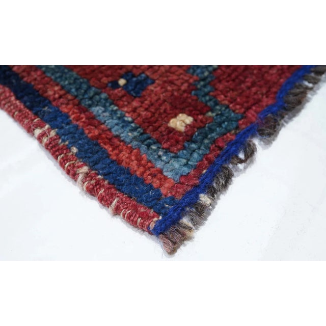 1910s Antique Tribal Rug 6'3'' x 13'8'' For Sale - Image 5 of 12