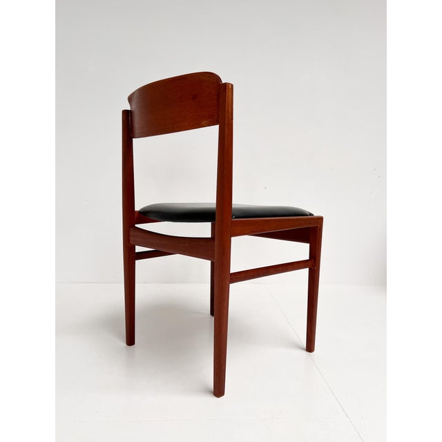 Mid-Century Danish Dining Chairs attributed to Henning Kjærnulf for Korup Stolefabrik, 1960s, Set of 4 For Sale - Image 13 of 18