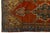 Textile 3 X 18 Antique Bakshaeish Persian Wool Runner in Orange-Rust With Tribal Design For Sale - Image 7 of 10