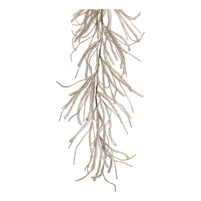 Glittered Pine Garland (Set of 2) For Sale