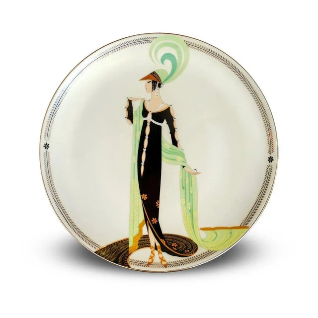 Directoire - Porcelain Collector Plate - 1990 1990 For Sale - Image 3 of 3
