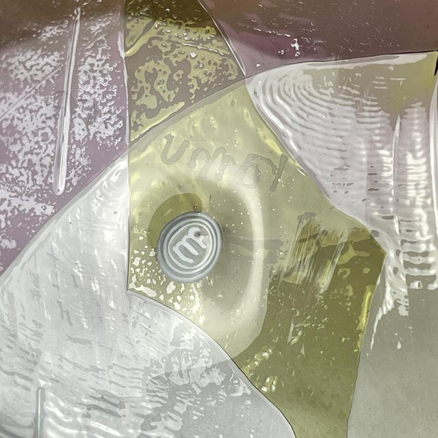 Mid-Century Modern Vintage Italian Murano Glass Vase by La Murrina, 1980s For Sale - Image 3 of 13