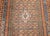 Antique Persian Serab Camel Hair Runner Rug, Hand-Knotted Wool, Geometric Pattern, Red & Green, 3x13 For Sale - Image 16 of 17