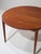 Round Extendable Dining Table in Teak by Henry Rosengren Hansen for Brande Møbelindustri, Denmark, 1960s For Sale - Image 6 of 18