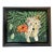 Contemporary Scruffy Terrier & Ferns Dog Print by Judy Henn For Sale