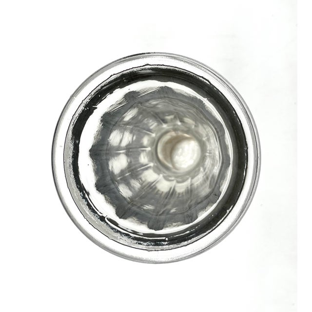 Vintage Art Deco Pressed Glass Vase by Pierre Davesn, 1930s For Sale - Image 10 of 16