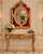 Gold Mid 20c French Artisan Louis XVI Gold Wood Wall Mirror For Sale - Image 8 of 8