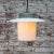 Vintage White Enamel & Opaline Glass Pendant Lamp For Sale - Image 6 of 8