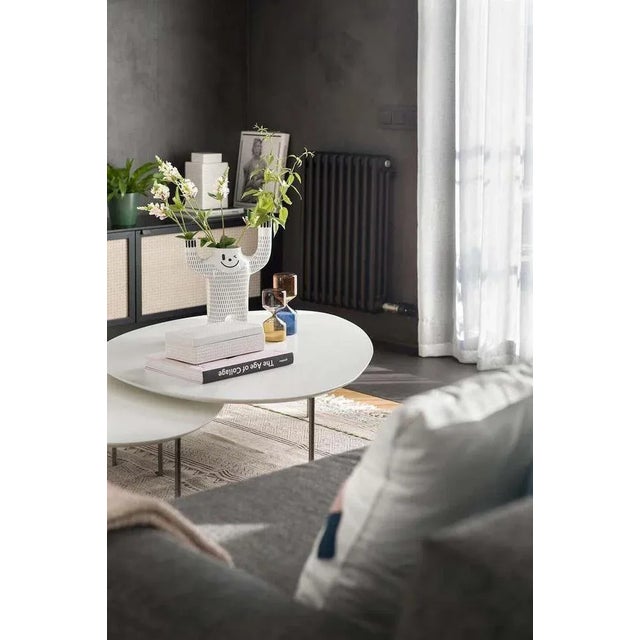 Large Blue Happy Susto Ceramic Flower Vase by Jaime Hayon For Sale - Image 9 of 11