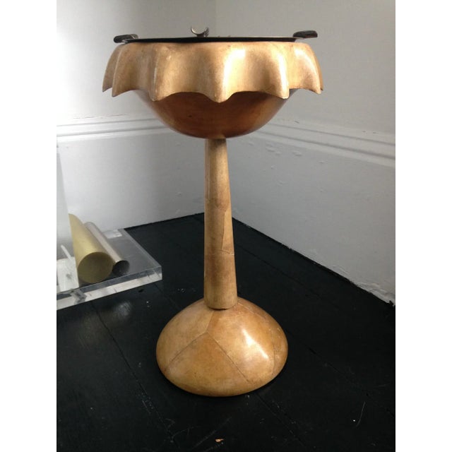 Vintage Goatskin Ashtray by Aldo Tura For Sale - Image 11 of 11