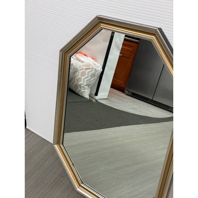 La Barge La Barge Octagonal Wall Mirror, Vintage For Sale - Image 4 of 12