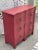 Baker Furniture Company Baker Furniture Milling Road Red Accent Cabinet For Sale - Image 4 of 12