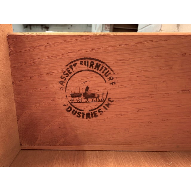 Mid 20th Century Modern Walnut Sideboard by Bassett Furniture, Inc. For Sale - Image 13 of 18