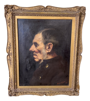 Bertram Priestman, Portrait, 1890, Oil on Canvas