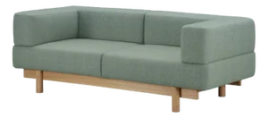 Light Blue Alchemist Two-Seater Sofa by etc.etc. for Emko