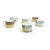 Bernardaud Limoges Fusion Teacups, Set of 6 For Sale