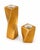 1980s Angela Cummings for Arita Japan 1983 Rare Gilded Porcelain Twisted Candleholders – Pair For Sale - Image 5 of 7