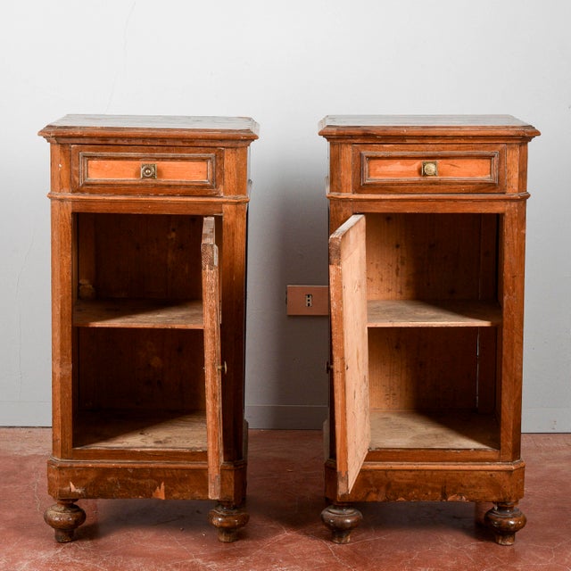 Bedside Tables, Late 19th Century, Set of 2 For Sale - Image 14 of 18