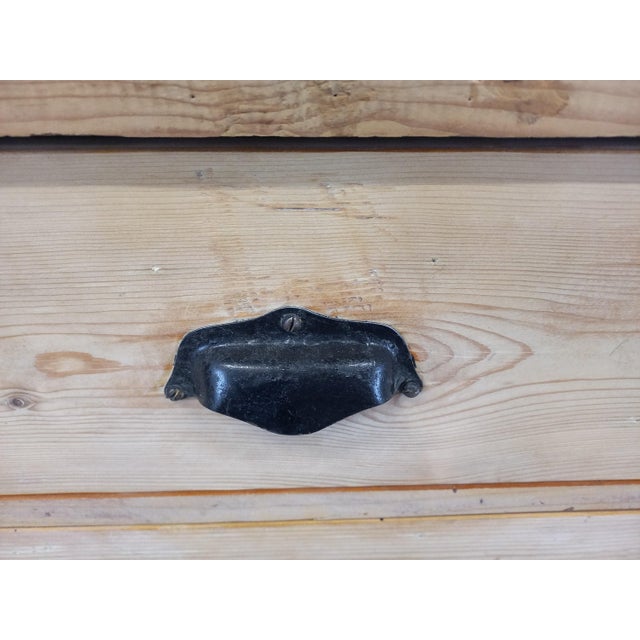 1930s Vintage Fir Workshop Drawer Unit, 1930s For Sale - Image 5 of 15