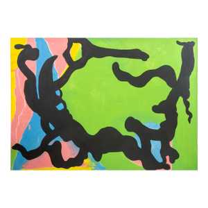 Jack Roth Rope Dancer Series Acrylic on Canvas