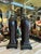 1990s Brown Leather Strips Look Table Lamps With Large Stylized Finials - a Pair For Sale In Saint Louis - Image 6 of 10