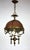 Vintage French Bouilette Brass and Metal Shade Chandelier, 1940s For Sale - Image 15 of 15