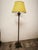 Floor Lamp with Brass Capitals and Fabric Lampshade, 1980s For Sale - Image 15 of 18