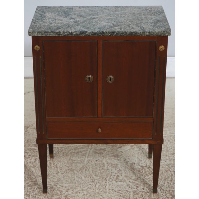 Age: C.1930s Details: Nice Vintage Chest Brass Capped Feet Dovetailed Drawer Construction High Quality Construction French...