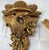 Gold 19th Century Carved Giltwood Wall Brackets, Set of 2 For Sale - Image 8 of 13