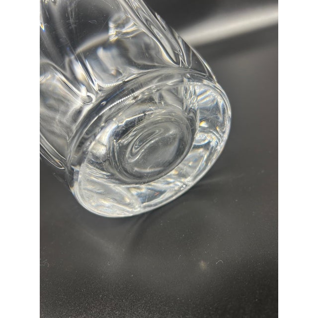1970s Vintage Crystal Vase, 1970s For Sale - Image 5 of 9