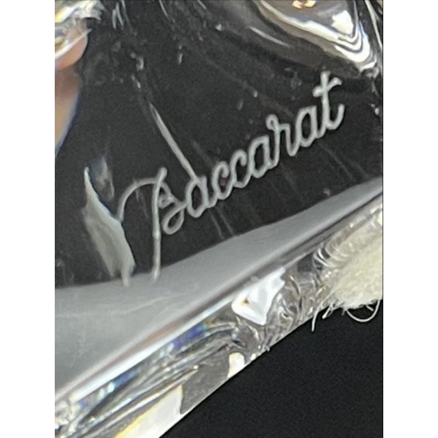 Baccarat Crystal "Wall Street Bull" Figurine For Sale - Image 6 of 6