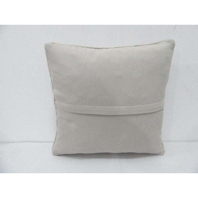 Traditional Faded Pillow Cover For Sale - Image 3 of 4