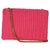 Yves Saint Laurent Pink Raffia Medium Kate Chain Bag For Sale - Image 4 of 9