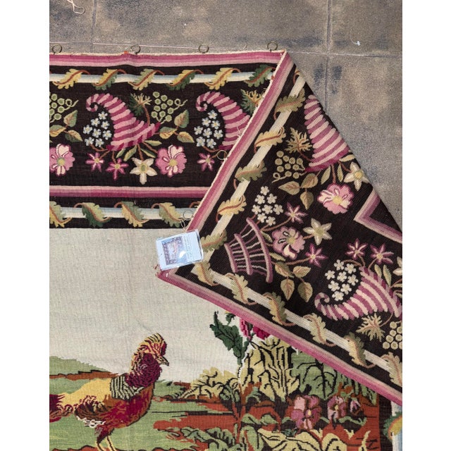 Brown Antique Bessarabian Tapestry For Sale - Image 8 of 8