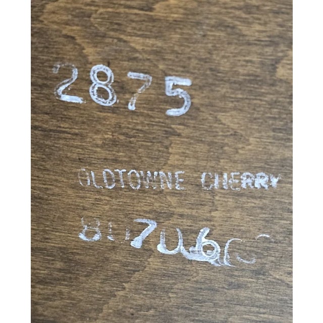 Wood Mid 20th Century Statton Furniture Private Collection Serpentine Chest of Drawers Made in Maryland For Sale - Image 7 of 11