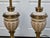Pair Vintage Stiffel Brass Enamel Urn Table Lamps Mid Century Hollywood Regency For Sale - Image 9 of 13