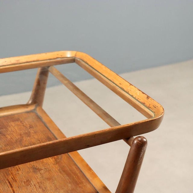 Beech Serving Trolley, 1950s For Sale - Image 4 of 10
