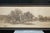 Antique Alfred Hopkins Old Millhouse Water Mill Panoramic Riverscape Etching 25" For Sale - Image 6 of 13
