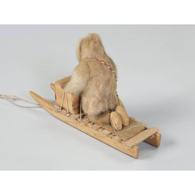 Wood Collection of (3) American Eskimo Children's Toys Two of Which Are Identified For Sale - Image 7 of 12
