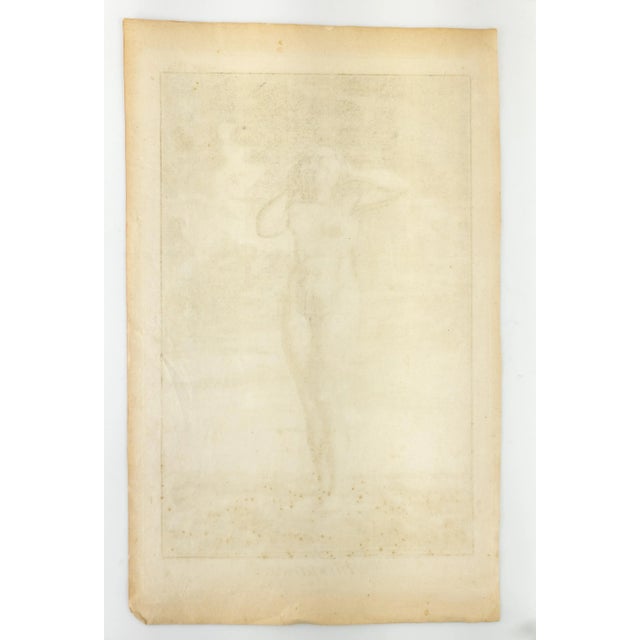 Sculpture Materials 19th Century French Copper Engraving Print of "Antiquities" by Benard Direxit For Sale - Image 7 of 8