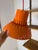 2000 - 2009 Orange Plastic Solar Pendant Lamp by Svend Middelboe for Nordisk Solar For Sale - Image 5 of 11