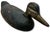 Early 20th Century Very Large Size Antique American Carved Wood Hand Painted Duck Hunters Decoy From Downeast Coastal Maine - 21 1/2 Inches Long For Sale - Image 5 of 18